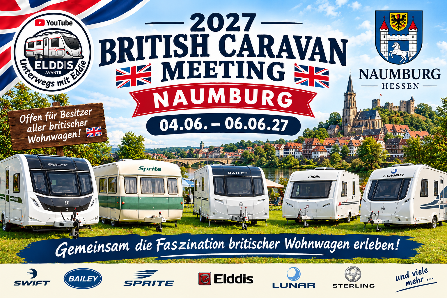 British Caravan Meeting 2027 Banner