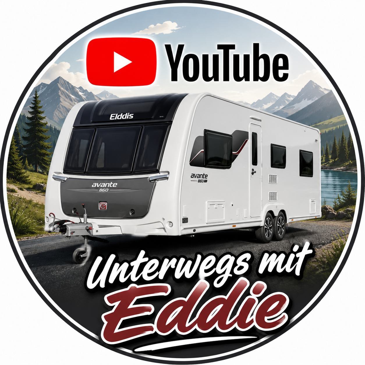 Unterwegs mit Eddie Logo